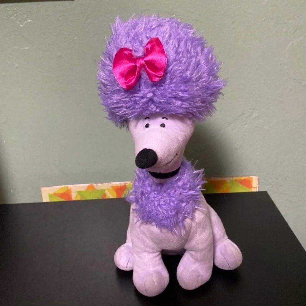 Kohls Cares Clifford the Big Red Dog Cleo Purple Poodle Plush Stuffed Animal